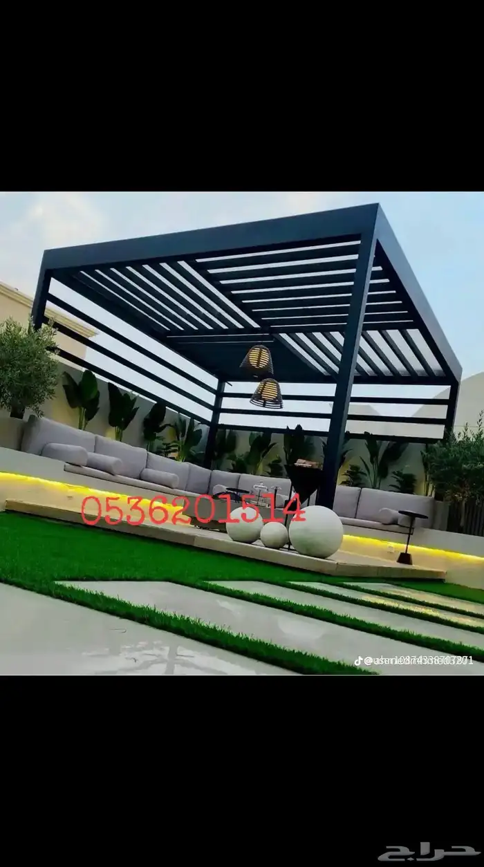 توريدوتركيب مظلات وبرجولات وسواتر وبيوت شعر وخيام بأحداث ا 2