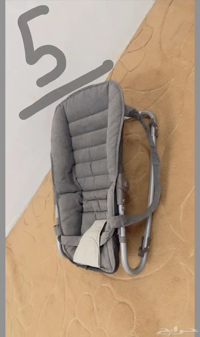 كرسى سيارة و مرجيحة و اغراض اطفال 7