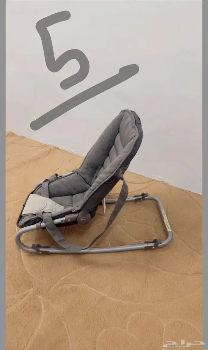 كرسى سيارة و مرجيحة و اغراض اطفال 6