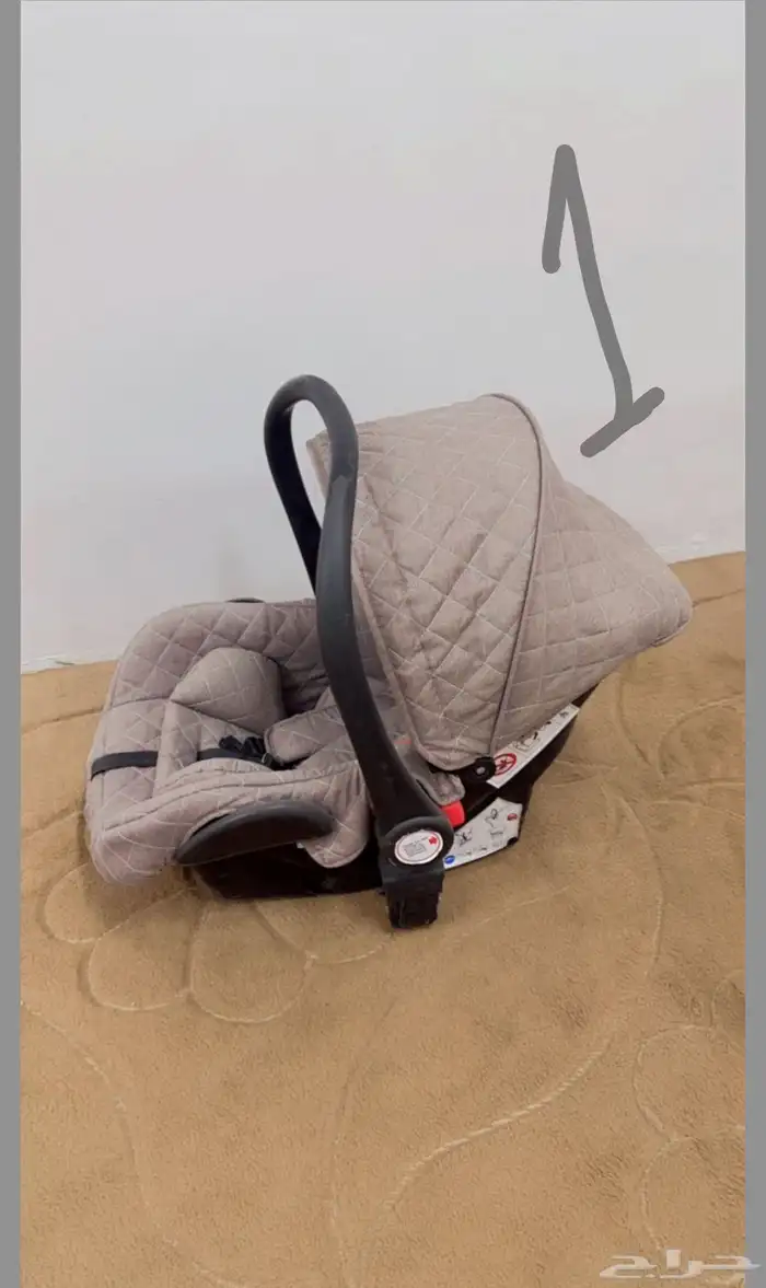 كرسى سيارة و مرجيحة و اغراض اطفال 2