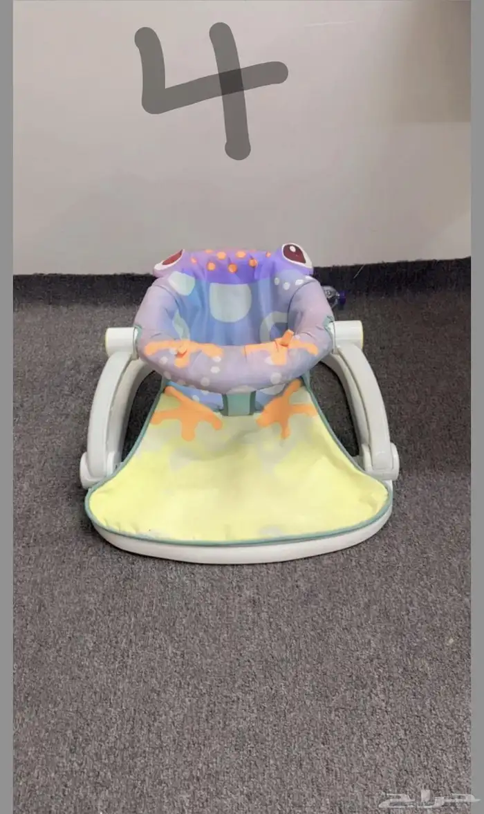 كرسى سيارة و مرجيحة و اغراض اطفال 4