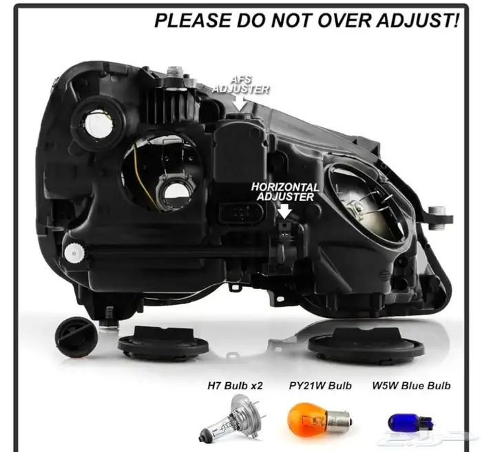 شمعه مرسيدس بنز يمين من موديل 2010 -2013 8