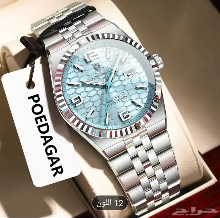 عرض خاص ساعة POEDAGAR الفاخرة   أناقة تمي زك ارفع 8