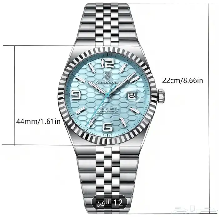 عرض خاص ساعة POEDAGAR الفاخرة   أناقة تمي زك ارفع 9