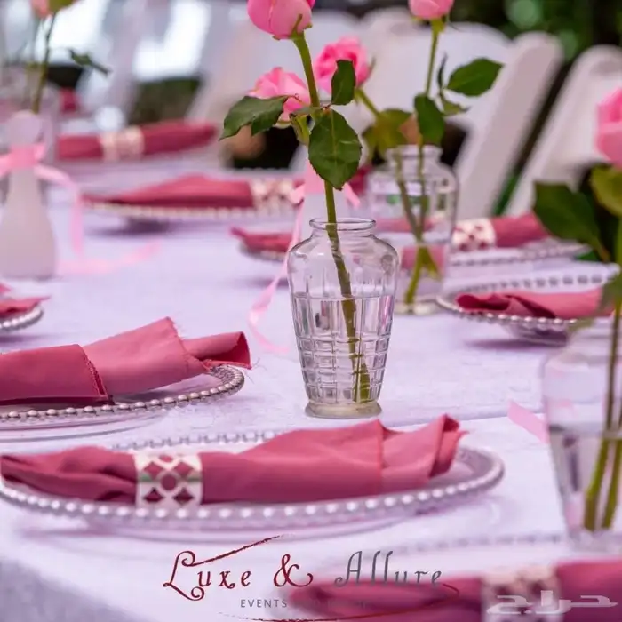 تاجير طاولت وكراسي ومداخل وكنب تنسيق حفلات مباشرين 9