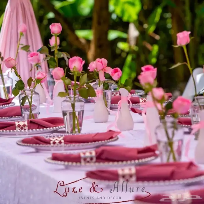 تاجير طاولت وكراسي ومداخل وكنب تنسيق حفلات مباشرين 3