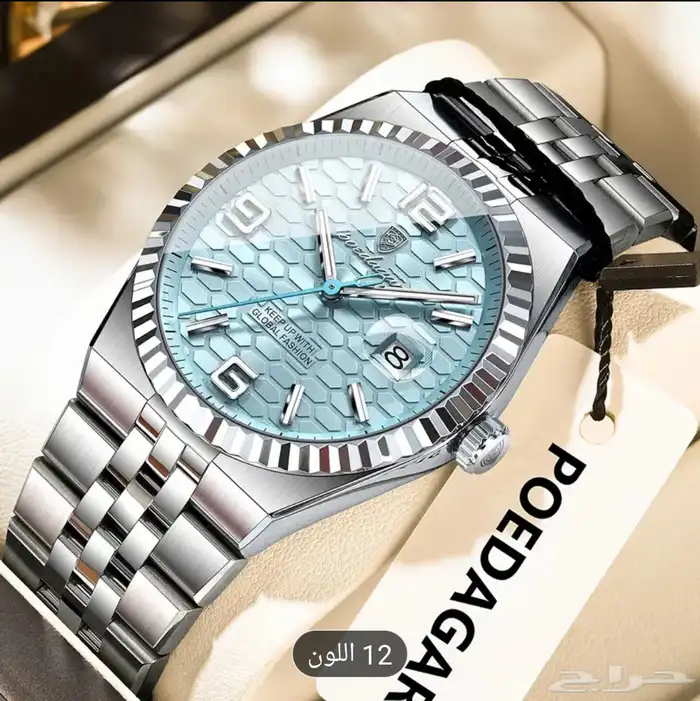 عرض خاص ساعة POEDAGAR الفاخرة   أناقة تمي زك ارفع 7