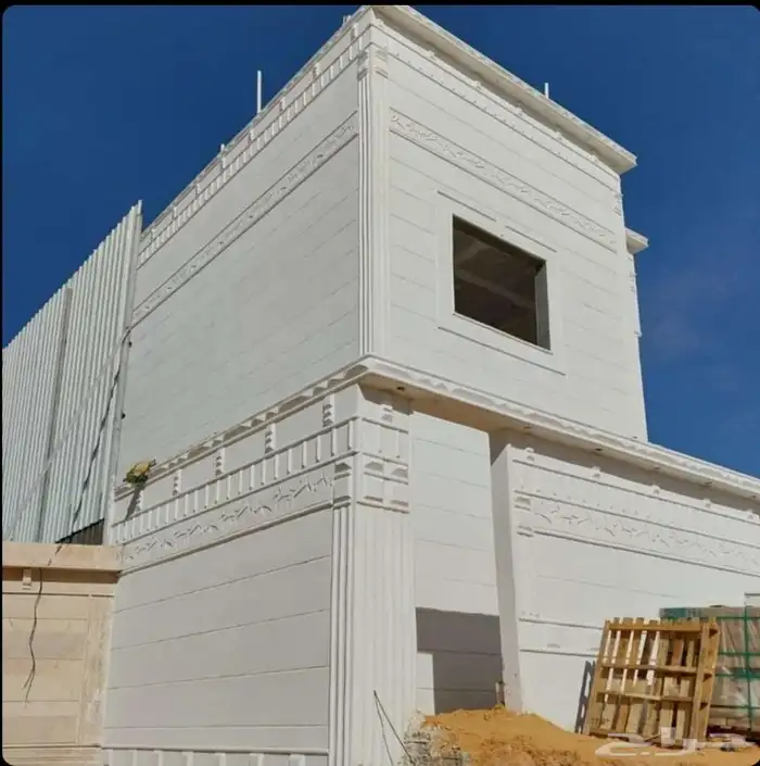 لياسه ملونه ديكورات خارجيه بطحاء الرياض كسر رخام حزامات 3