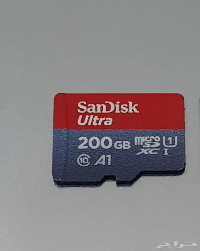 بطاقة ذاكره 200 جيجا اصليه جديده تم فتح الكرتون فقط 1