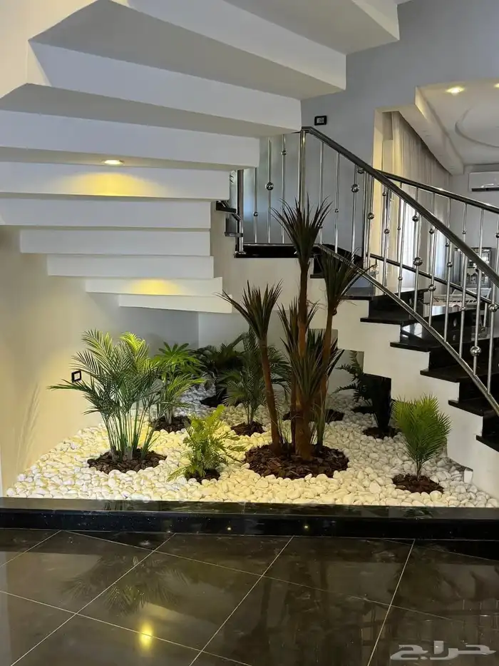 تنسيق حدائق شلالات ومظلات وجميع النباتات بالاحساء 4