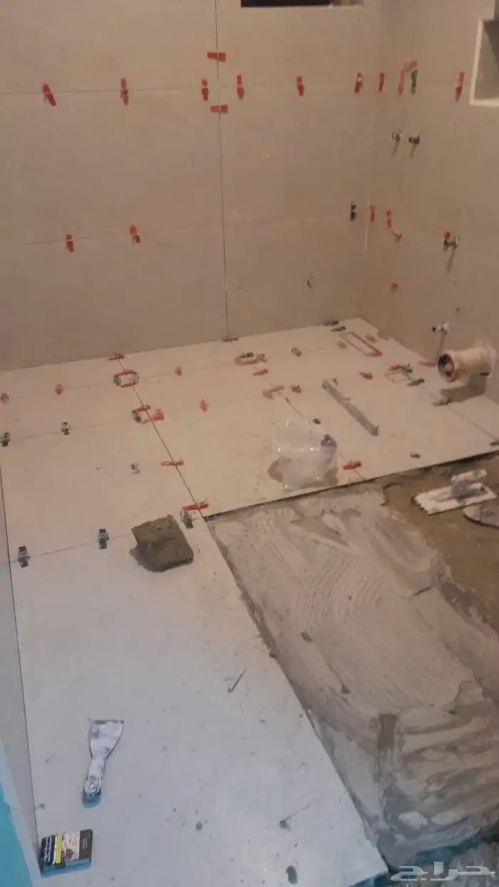 سباكه حديثه. بلاط . ترميم حمامات وتكسير ولياسه 2
