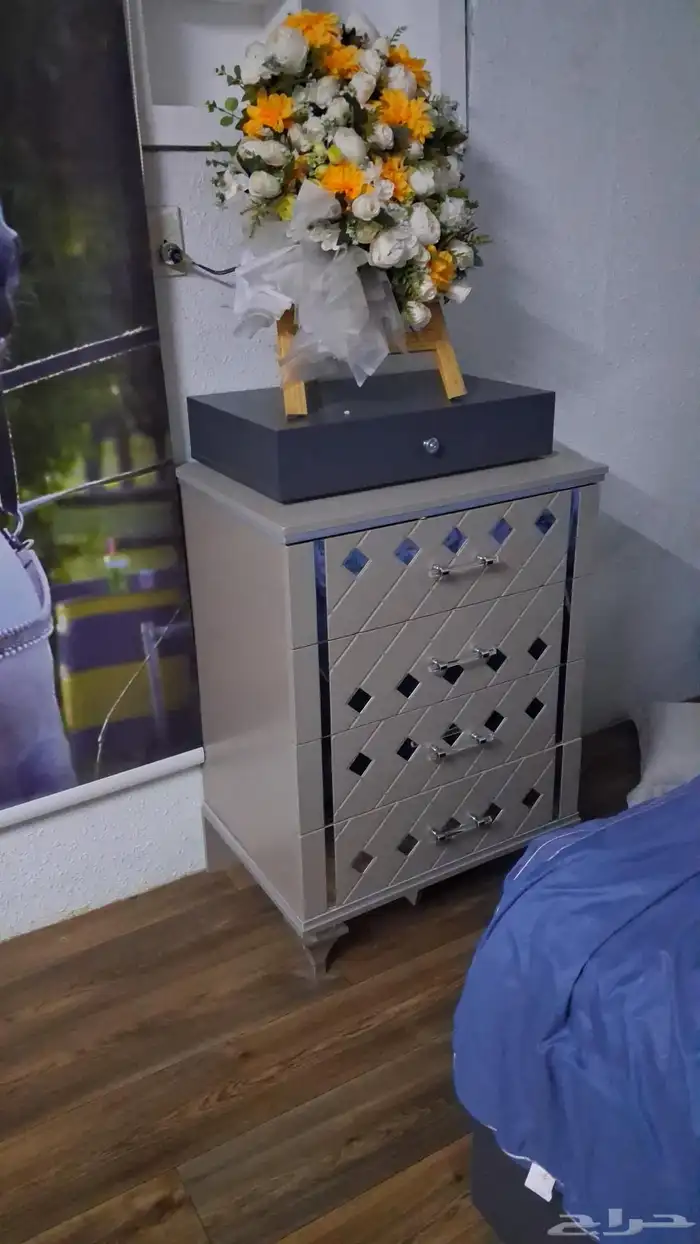 غرفة نوم تركي جديد مستخدم اقل من 5 شهر 2