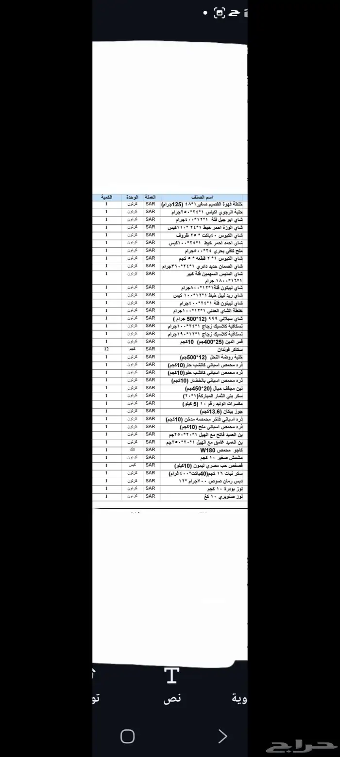 بيع بالجملة( بهارات مكسرات قهوة شاهي بقوليات حبوب) 8