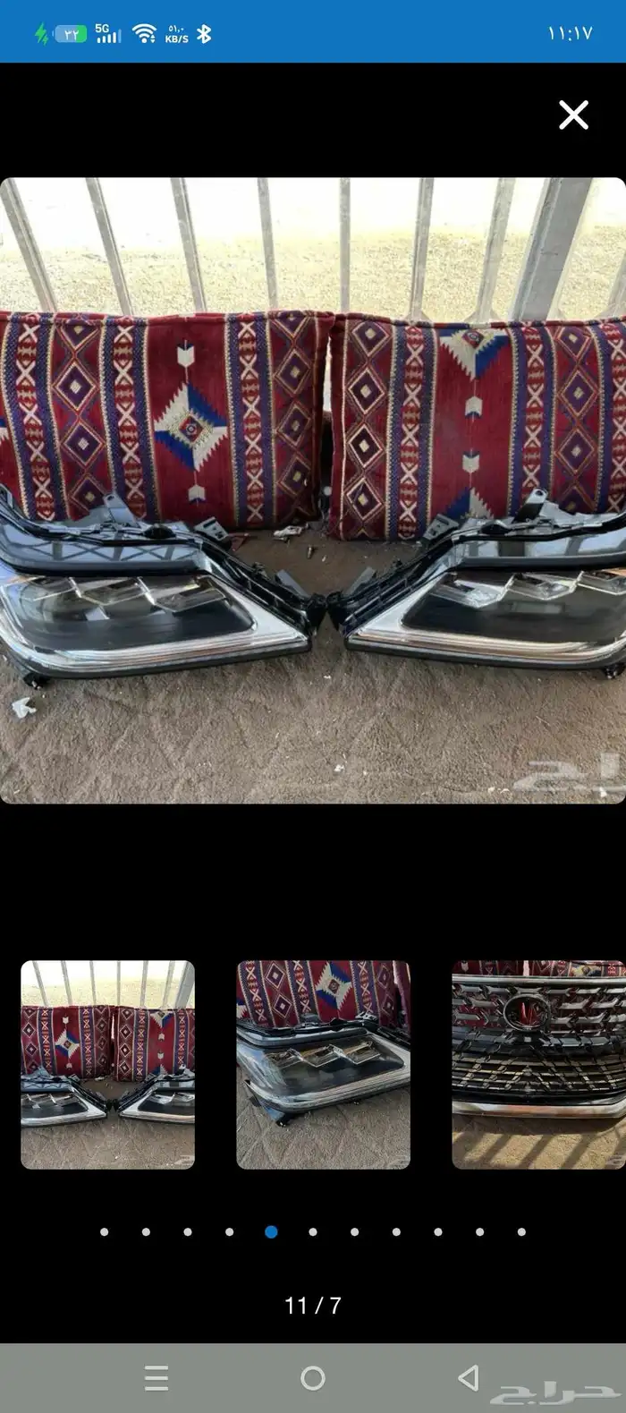 يتوفر لدينا صدامات وشمعات لكزس من مديل 2010الى2025 4