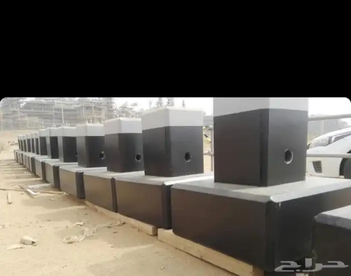 حواجز خرسانيه أنوع المقاسات مسطات سفتي أنوع المقاسات متوفره 5
