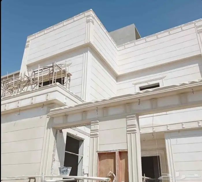 لياسه ملونه ديكورات خارجيه بطحاء الرياض كسر رخام حزامات 1