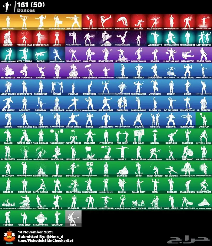 حساب فورتنايت حوالي 200سكن و 2000فيبوكس اساسي يربط جميع سوني 7