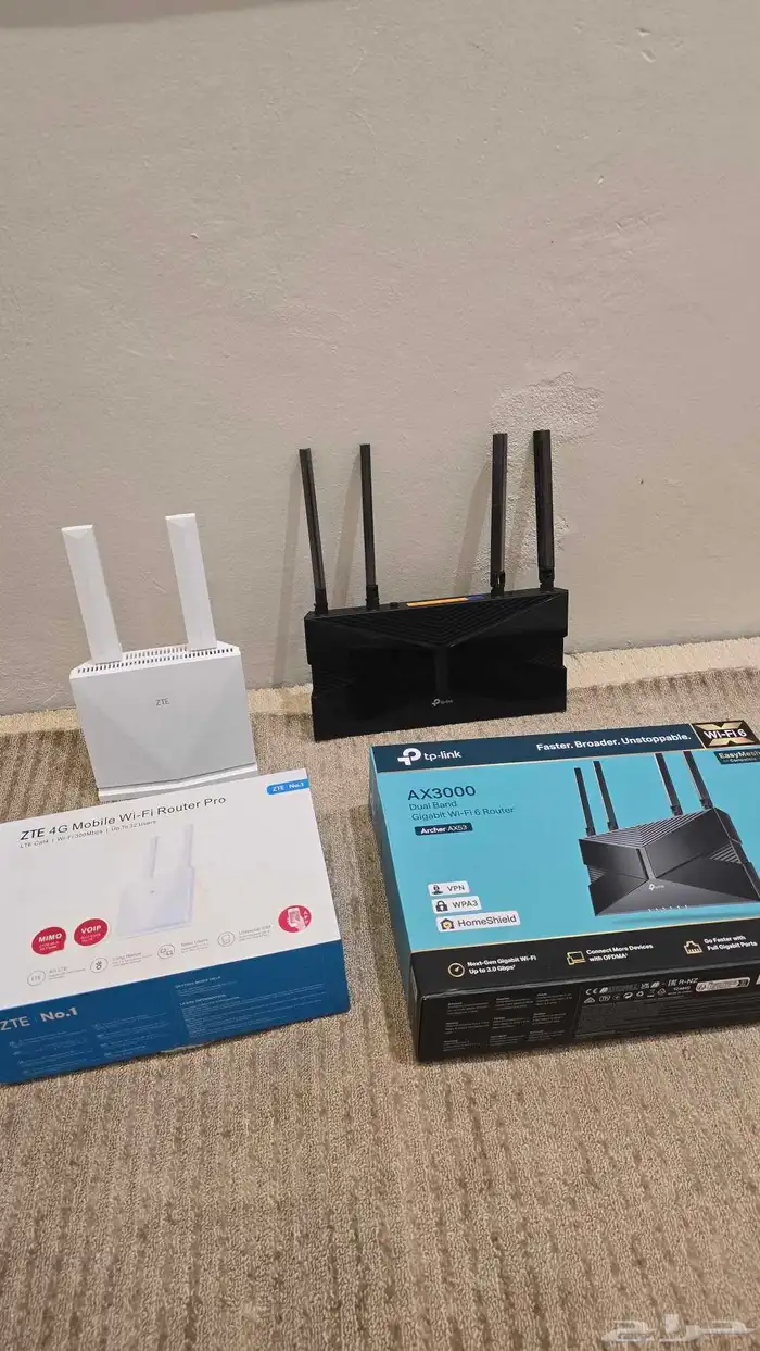 جهاز مقوي شبكه وجهاز شبكه 1