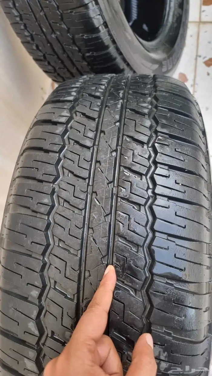 كفرات مستعمله للبيع كل الجيوب مقاس الكفر 285 60 18 7