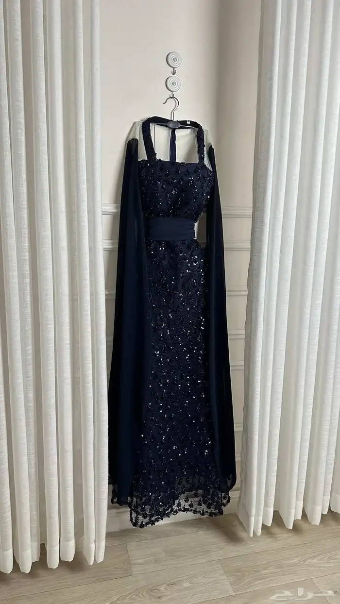 فستان سهرة كحلي 0