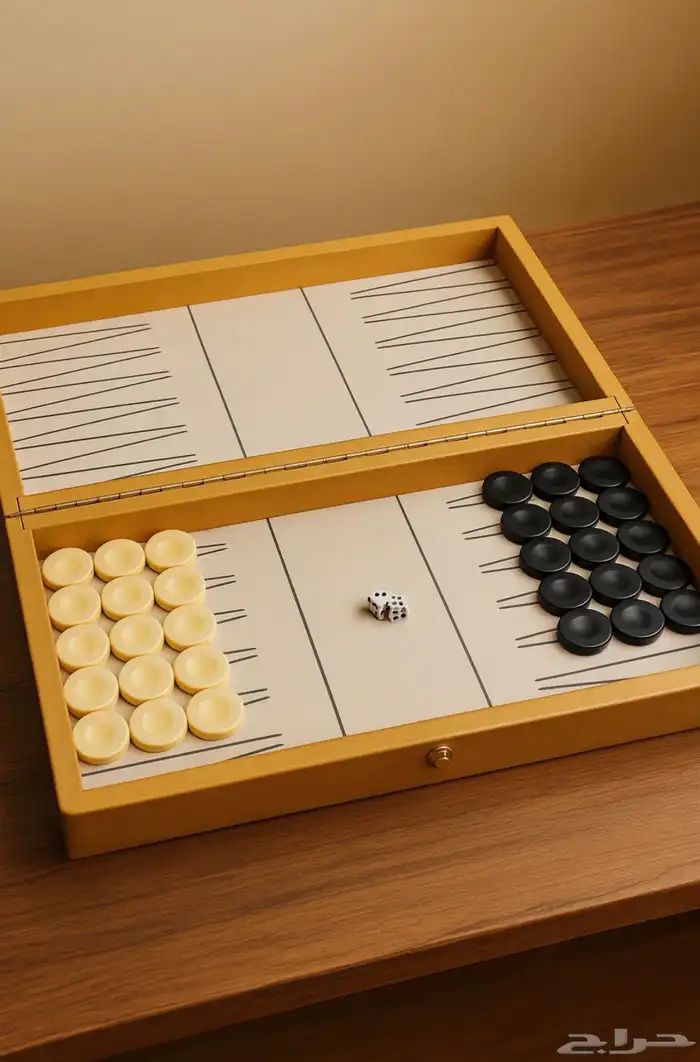 طاولة طرنيب (طاولة زهر) فاخرة   بحالة ممتازة 0