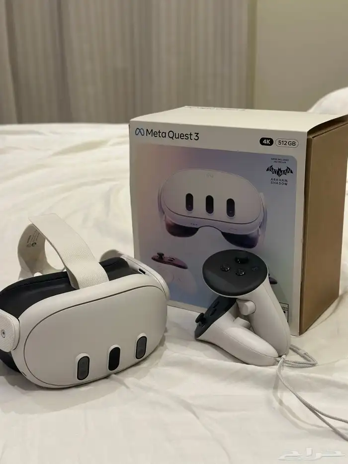 نظارة واقع افتراضي Meta Quest 3 للبيع مستعمل نظيف جدا 2