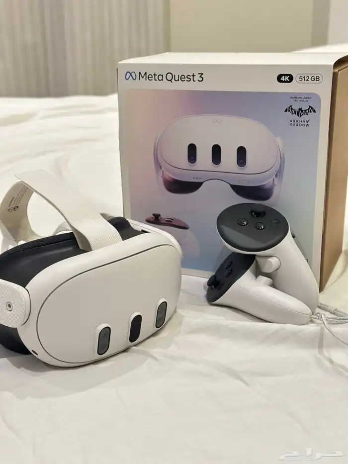 نظارة واقع افتراضي Meta Quest 3 للبيع مستعمل نظيف جدا 1