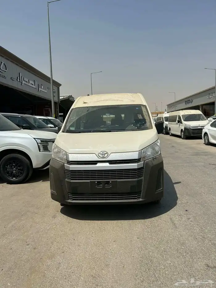 تويوتا باص هايس 13 راكب 2026 قير عادي ديزل. أقل سعر 0
