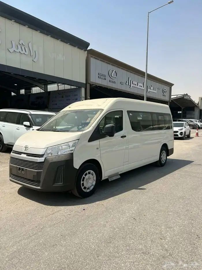 تويوتا باص هايس 13 راكب 2026 قير عادي ديزل. أقل سعر 1
