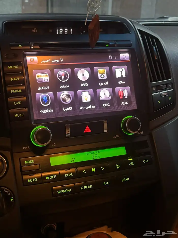 لاندكروزر نظيف جدا ممشى قليل 15