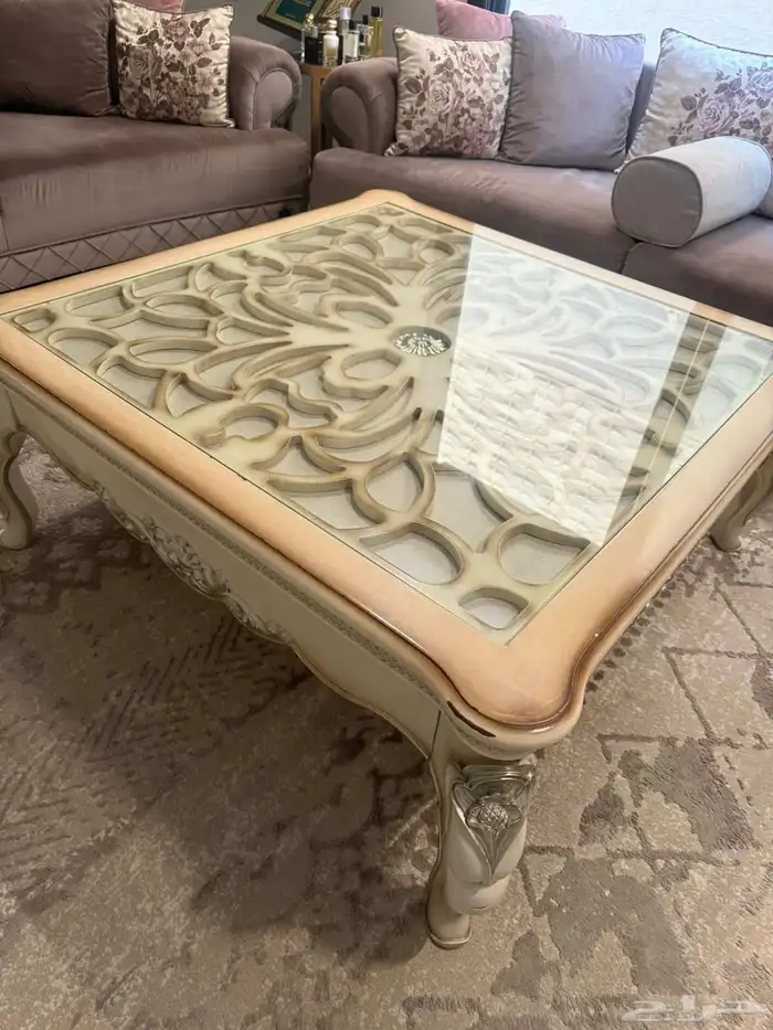 جلسة خارجية وكنب مفرد وكرسي العاب وطاولة صالة كبيره للبيع 7