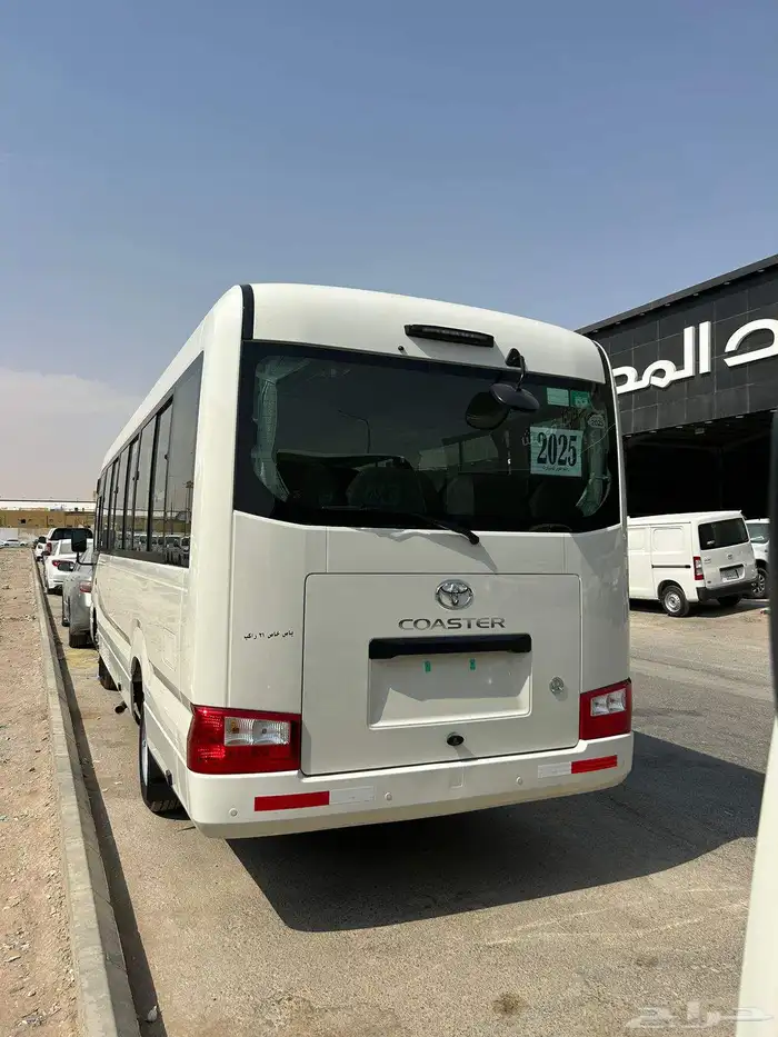 باص كوستر 21 راكب 2025 قير اتوماتيك ديزل. أقل سعر 4