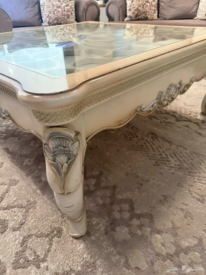 جلسة خارجية وكنب مفرد وكرسي العاب وطاولة صالة كبيره للبيع 5