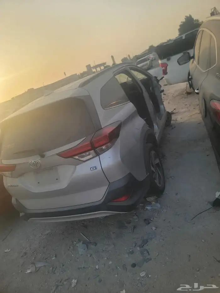 تايوتا راش 2022 تشليح قطع غيار مستعمله 1