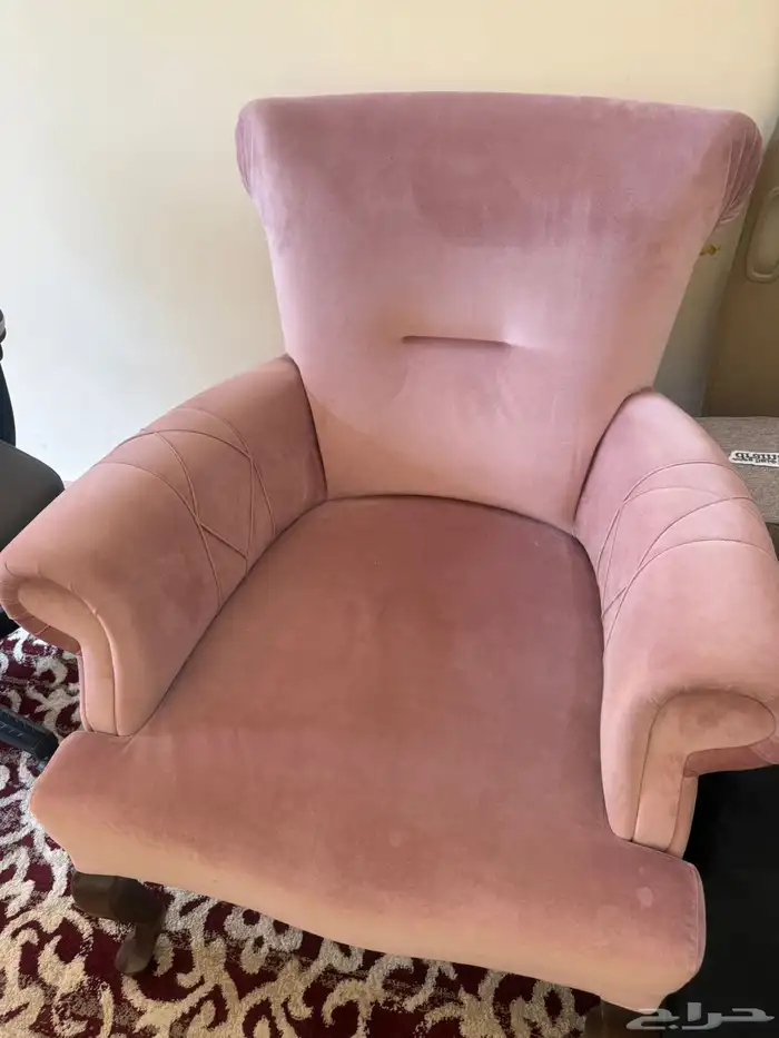 جلسة خارجية وكنب مفرد وكرسي العاب وطاولة صالة كبيره للبيع 2