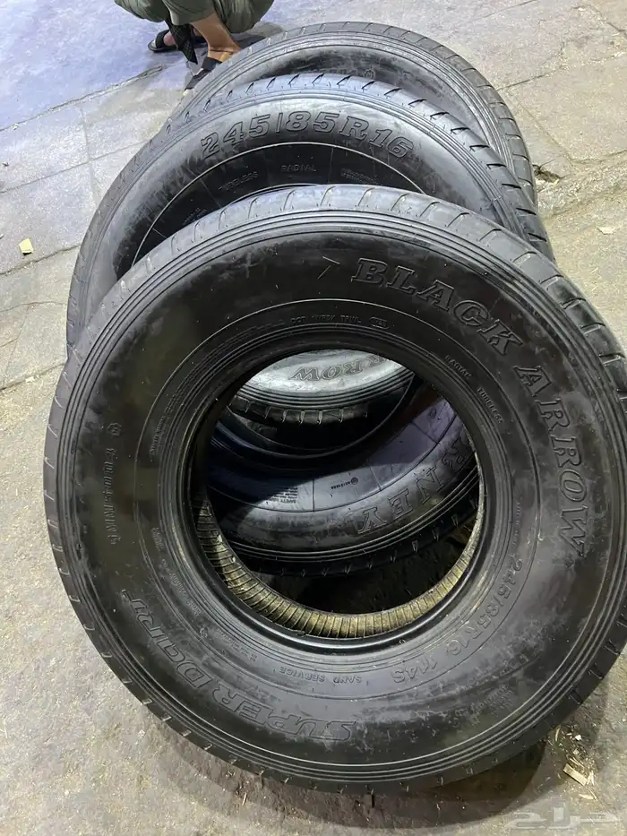 كفرات شواهين بلاك ارو مقاس 245 85 16 9