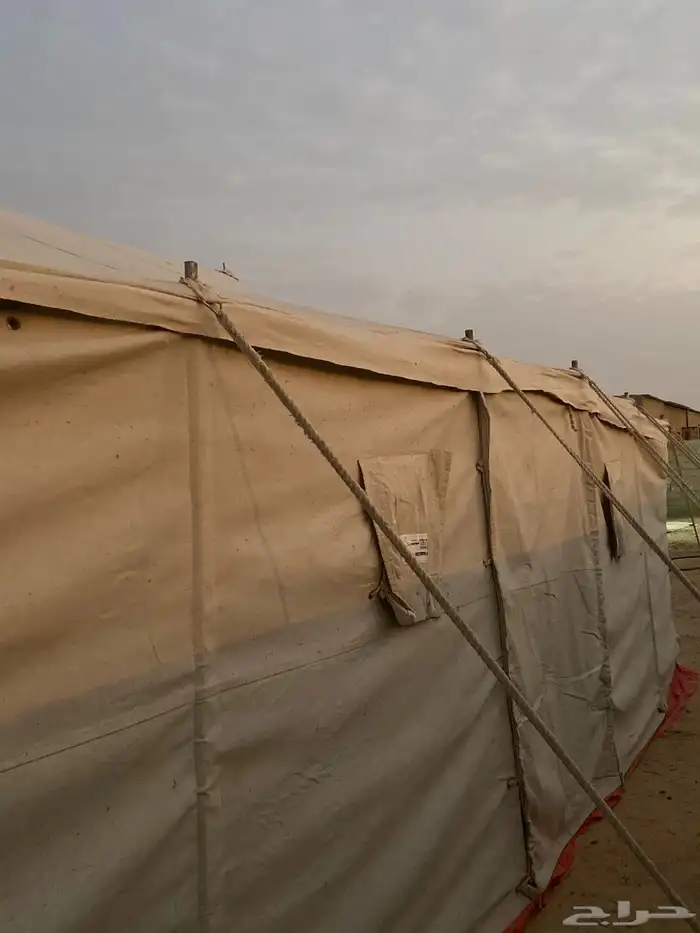 خيمة باكستانية عامودين 3 بطانات قطن 100 4