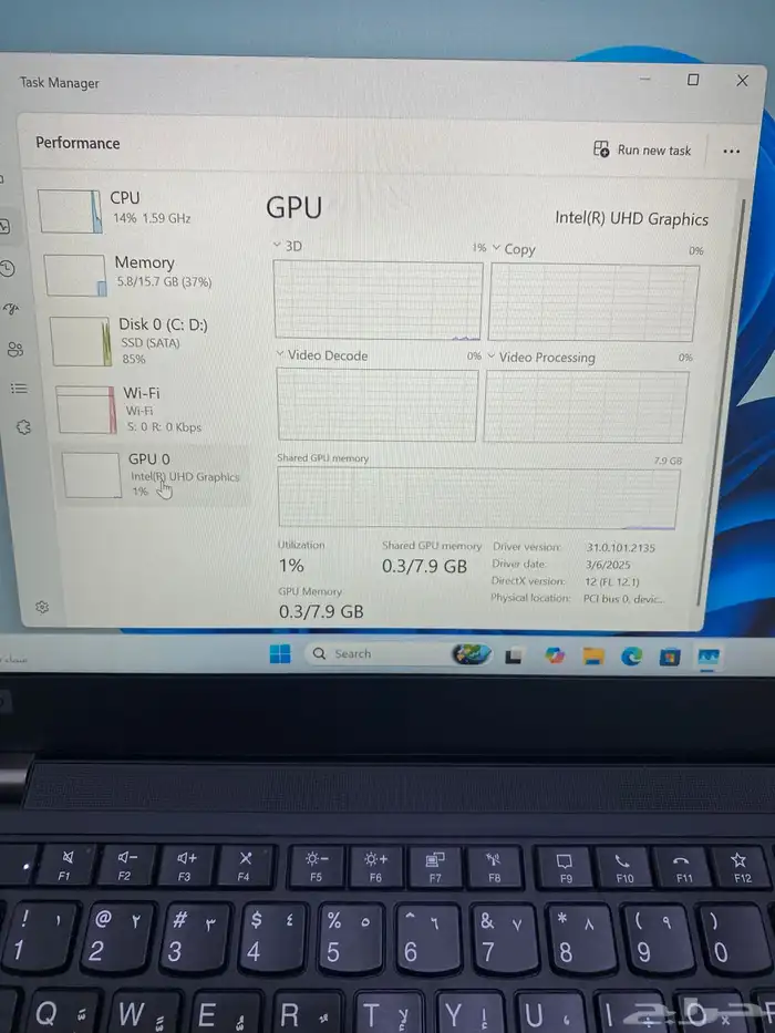 لابتوب لينوفو Thinkpad T14 شاشه لمس كور i7 شبه الجديد 23