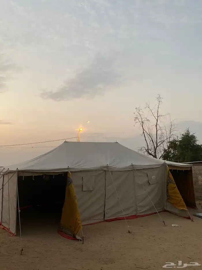 خيمة باكستانية عامودين 3 بطانات قطن 100 1