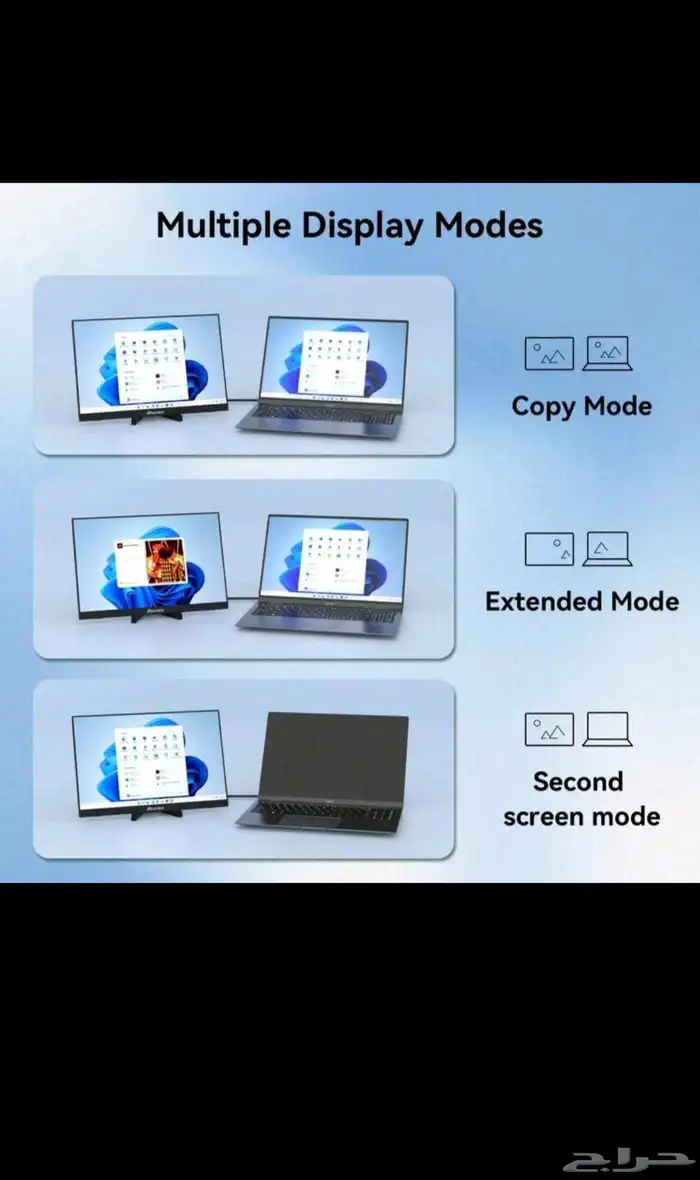شاشة محمولة 16 بوصة 1200 بكسل  رفيعة جد ا 2