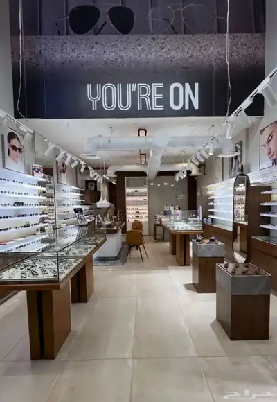 ديكور معرض محل نظارات للبيع جديد الرياض بصريات index