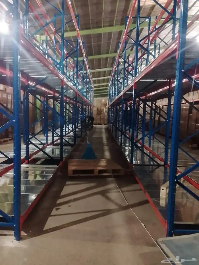 رفوف تخزين مستودعات 3