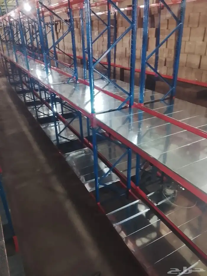 رفوف تخزين مستودعات 4