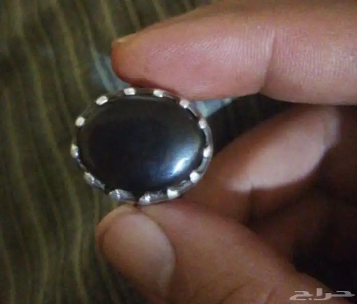 خاتم عقيق يماني مصور نادر 1