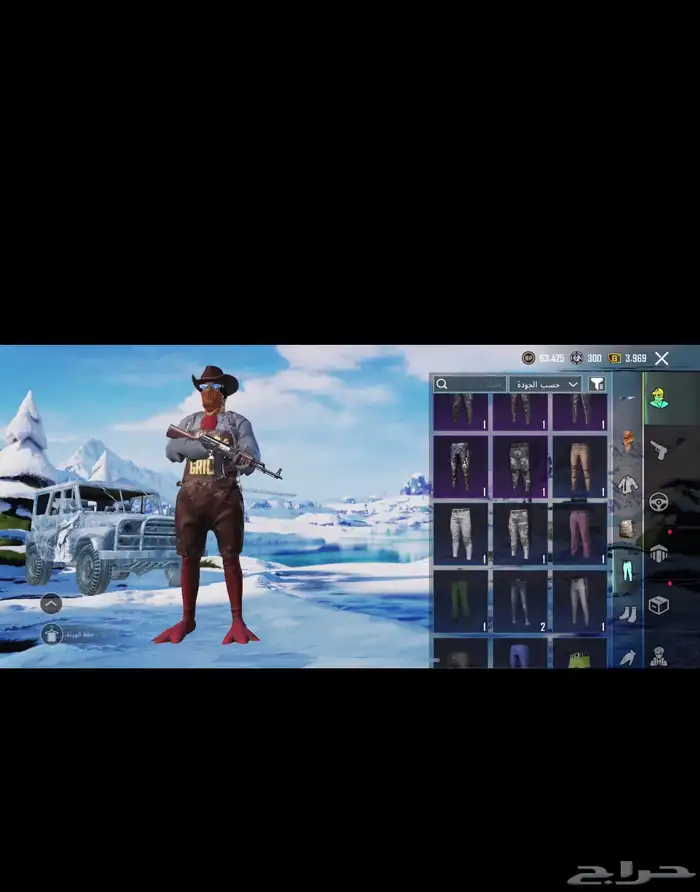 حساب ببجي للبيع به اغراض بعد مصورتهن وحدي به 200 9