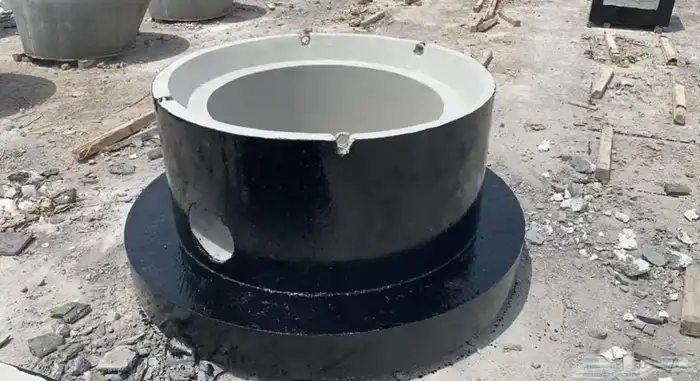 حواجز خرسانية نيوجرسي قواعد أعمدة انارة 17