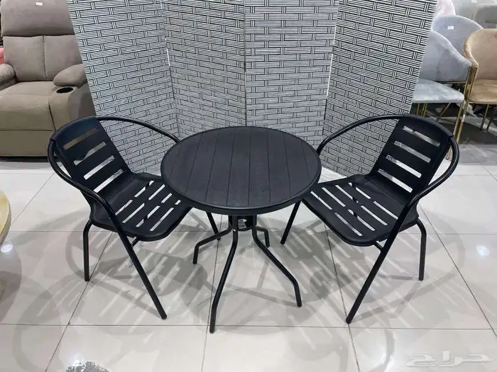 كراسي وطاولات خارجيه فايبر وبلاستيك 0