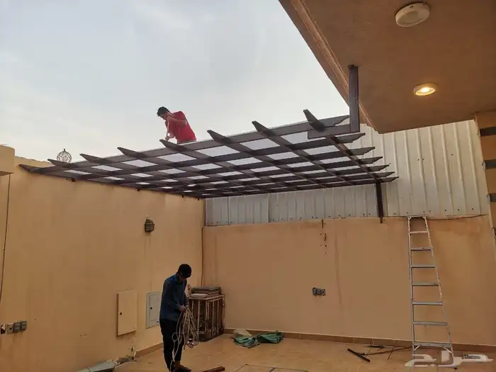 مضلات سووتر برجولات جلااساات شتوويه لجميع انواعها ترميم مبان 0