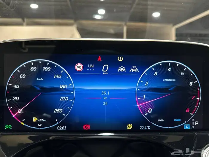 مرسيدس E300 2025 AMG فل كامل اصفار . رصد الفخامة 19