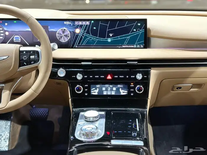 جنسس G80 برستيج موديل 2025 عداد 9 الاف شبه جديد 13